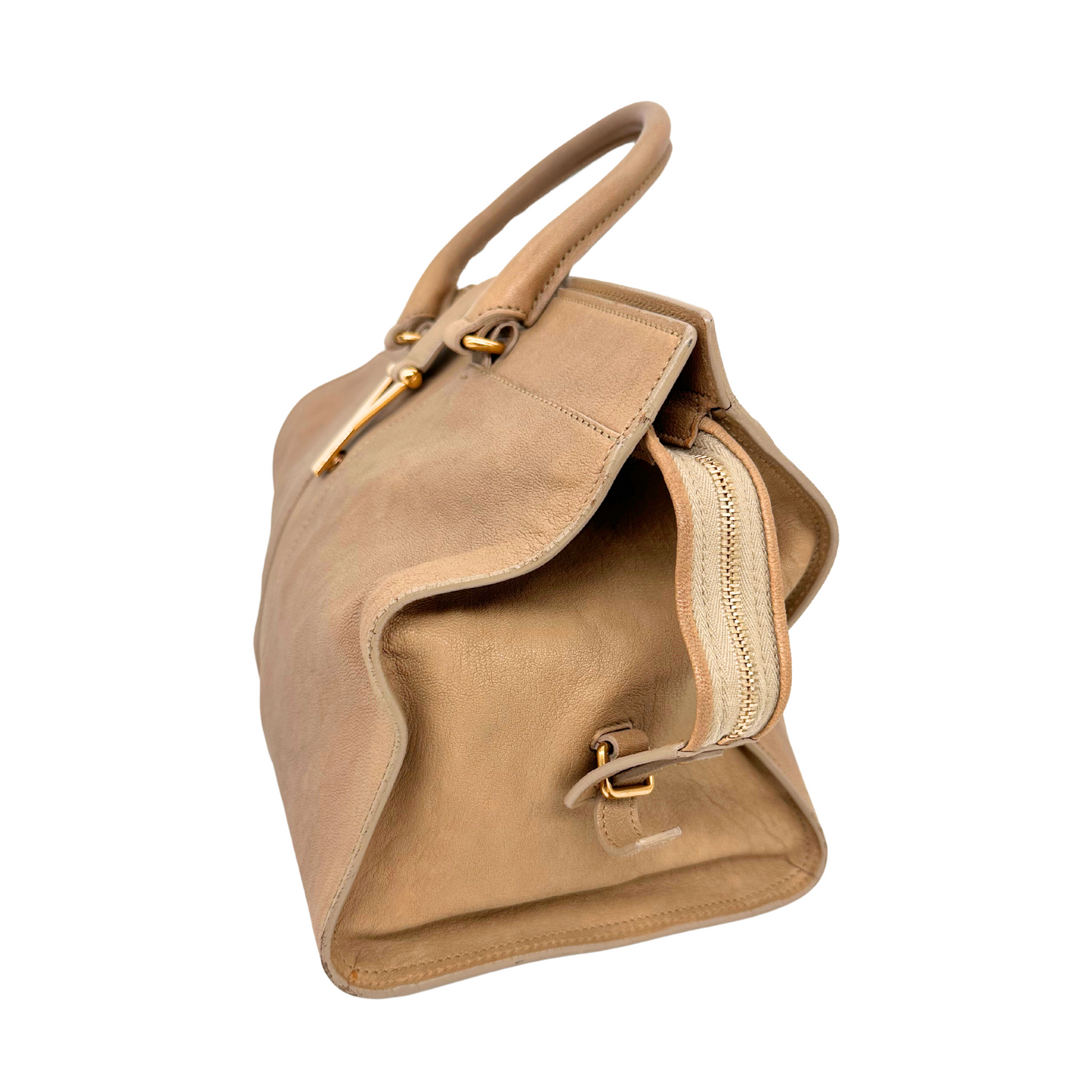 Yves Saint Laurent Beige Cabas Chyc Large Handbag