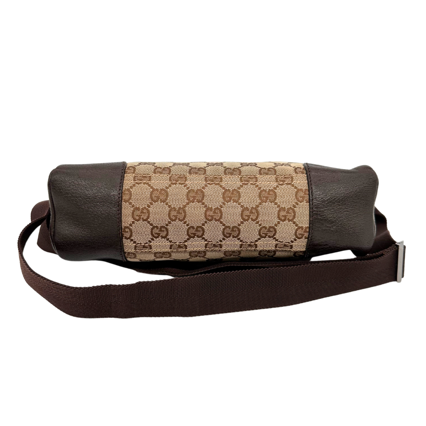 Gucci Brown Canvas Messenger Bag